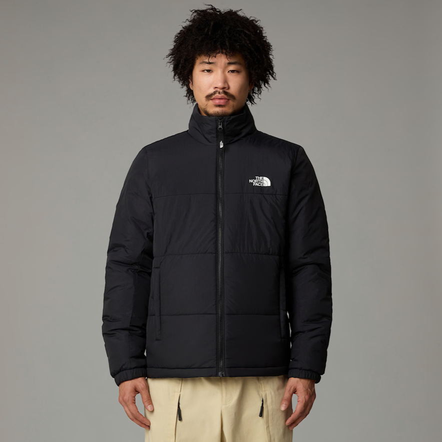 Black puffer jacket mens north face online