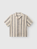 GABjens Over Resort Riga SS Shirt - Navy Stripe
