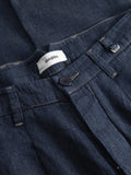 Gabba Gabfirenze Geky Denim Blue Cropped Pant Reqular