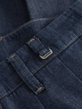 Gabba Gabfirenze Geky Denim Blue Cropped Pant Reqular