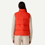 Patagonia Damen Downdrift Weste - Sizzle Red