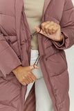 Mazine Wanda Coat Puffer Jacket Grape Women