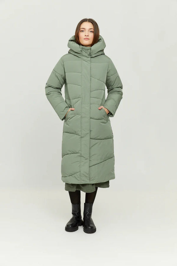 Mazine Wanda Coat Puffer Jacket Sea Green Women