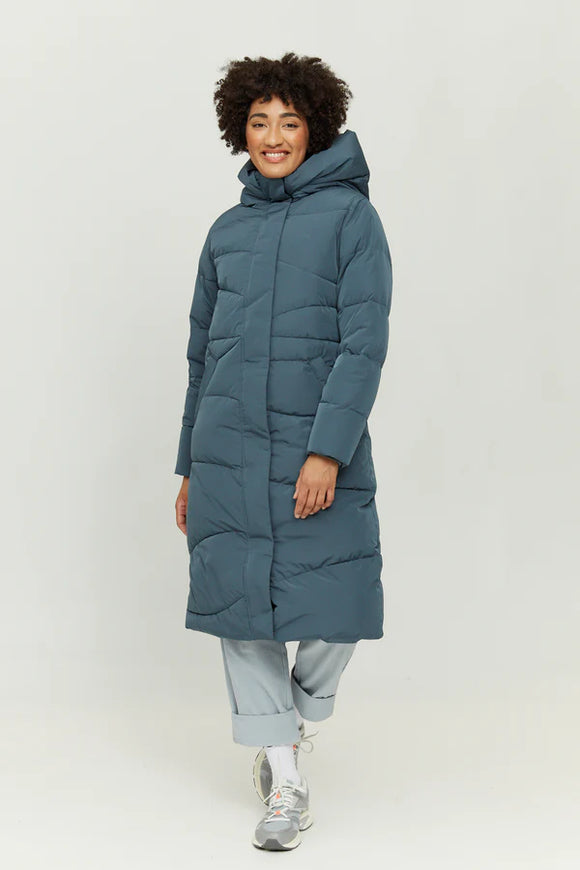 Mazine Wanda Coat Puffer Jacket Steel Blue Women