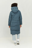 Mazine Wanda Coat Puffer Jacket Steel Blue Women