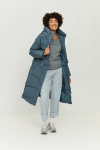 Mazine Wanda Coat Puffer Jacket Steel Blue Women