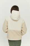 Mazine Laine Jacket Teddy Eggshell Women