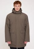 Mazine Padded Parka - Olive Brown