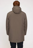 Mazine Padded Parka - Olive Brown
