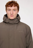 Mazine Padded Parka - Olive Brown