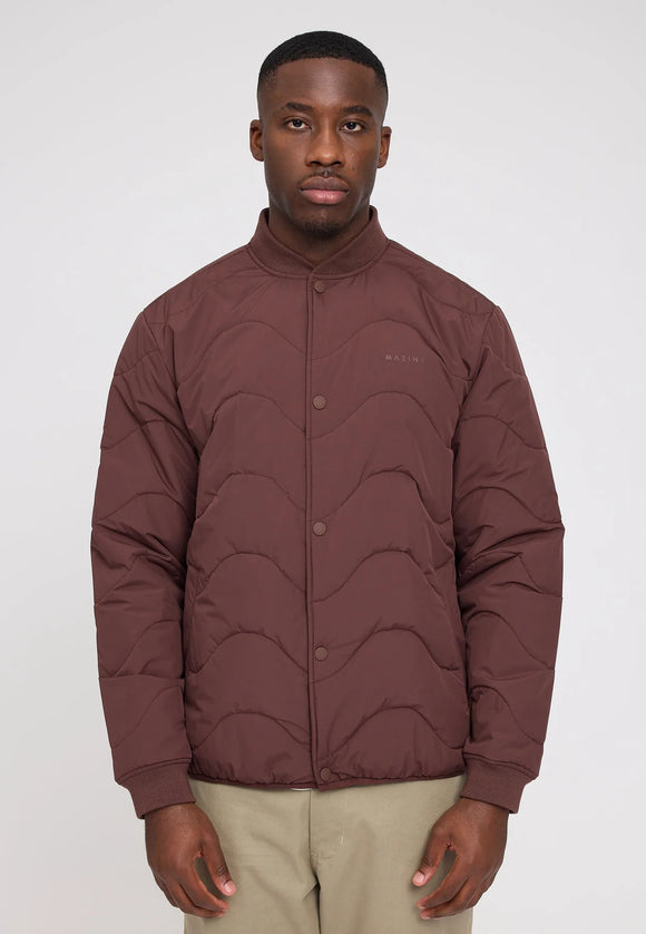 Mazine Liner Jacke Deep Mahogany