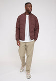 Mazine Liner Jacke Deep Mahogany