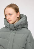 Mazine Waves Quilt Puffer Coat Light Bottle Parka