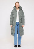 Mazine Waves Quilt Puffer Coat Light Bottle Parka