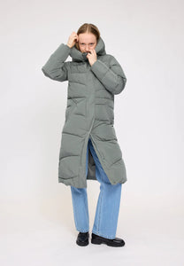 Mazine Waves Quilt Puffer Coat Light Bottle Parka