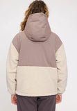 Mazine Fabric Blocking Jacke - Grey Brown Natural