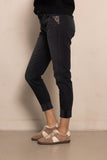 ZHRILL Nova Damen Jeans Black Hose - Zhnova D211-W967