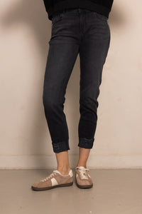ZHRILL Nova Damen Jeans Black Hose - Zhnova D211-W967