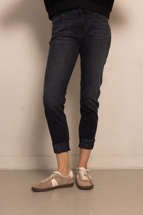ZHRILL Nova Damen Jeans Black Hose - Zhnova D211-W967