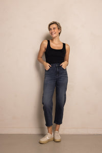 Zhrill Zhiza Reqular Fit Jeans Black D289-W767
