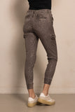 Zhrill Zhdaisey Slim Fit Jeans Brown Leo N176-N937