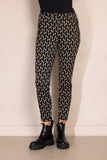 ZHRILL Damen Zhchiara Hose - Black Melange N185-N939