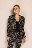 ZHRILL Damen Zhbetsy Blazer - Black Melange ZB117-N939