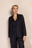 Zhrill Zhhelen Damen Blazer Blau gestreift - ZB252-N756