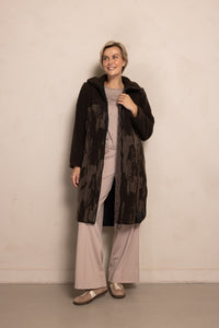 Zhrill Zhkartini Teddy Jacke Damen ZJ227-N3055 Coffee