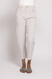 Zhrill Zhiza Iza Reqular Fit Damen Hose Hellgrau