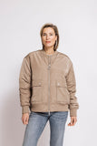 Zhrill Damen Bomber Jacke Julie Loose - Sand