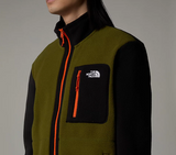 The North Face Yumiori Fleecejacke Forest Olive-TNF Black-TNF Orange