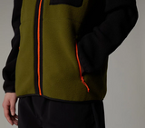 The North Face Yumiori Fleecejacke Forest Olive-TNF Black-TNF Orange