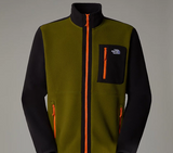 The North Face Yumiori Fleecejacke Forest Olive-TNF Black-TNF Orange