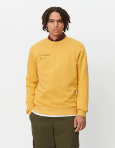 Les Deux Brody Sweatshirt Mustard Yellow