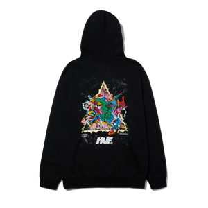 Huf x Marvel Avengers Cosmic Assemblage Hoodie Black