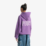 Pequs Back Logo Hoodie Orchid