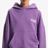 Pequs Back Logo Hoodie Orchid