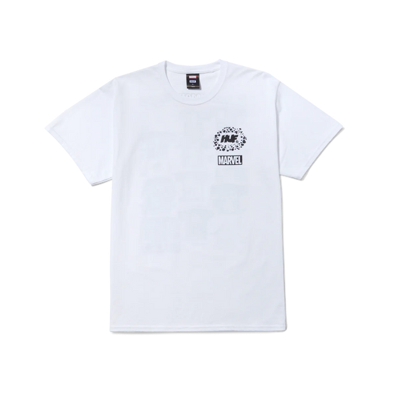 Huf x Marvel Avengers Galactic Tees T-shirt White