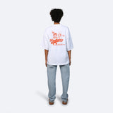 On Vacation Less Upsetti T-shirt - White