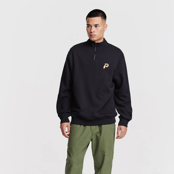 Parlez Warner 1/4 Zip - Navy