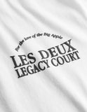 Les Deux Legacy Court T-shirt - White LDM101204