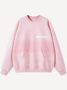 ANOTHER COTTON LAB OFFLINE SCRIBBLE OVERSIZED SWEATSHIRT PINK