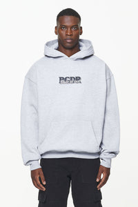 Pegador Whitley Oversized Hoodie Grey Melange