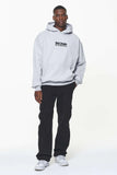 Pegador Whitley Oversized Hoodie Grey Melange