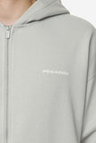 Pegador Colne Logo Oversized Washed Pearl Grey Salty Cream