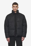 Pegador Sidan Velour Puffer Jacket Black Men - PEGADOR