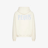 Pequs Back Logo Hoodie Whisper White