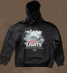 Low Lights Studios Winterlands Oversized Hooded Black