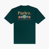 Parlez Reefer T-shirt Black Deep Green